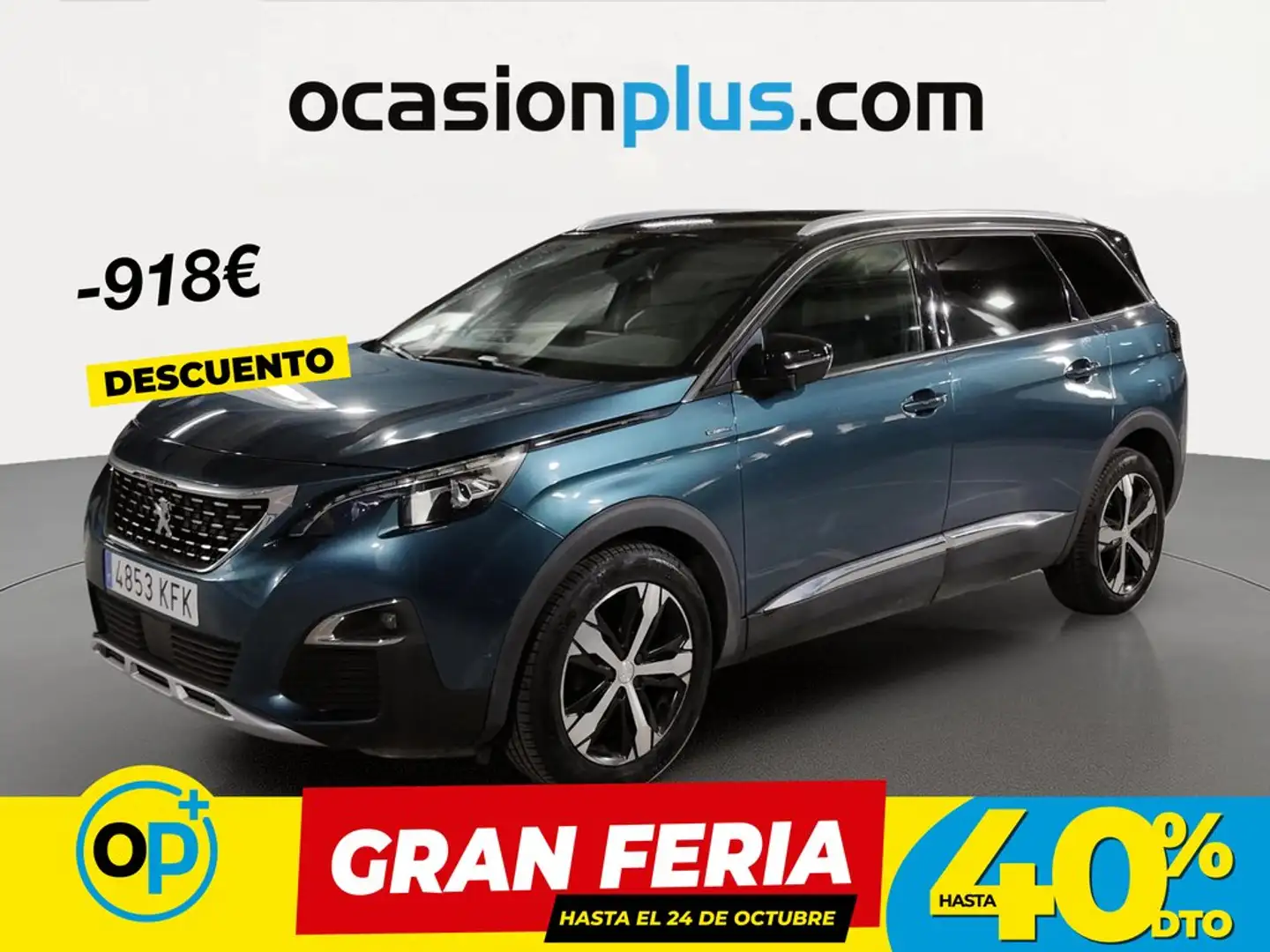 Peugeot 5008 1.2 PureTech S&S GT Line 130 Verde - 1