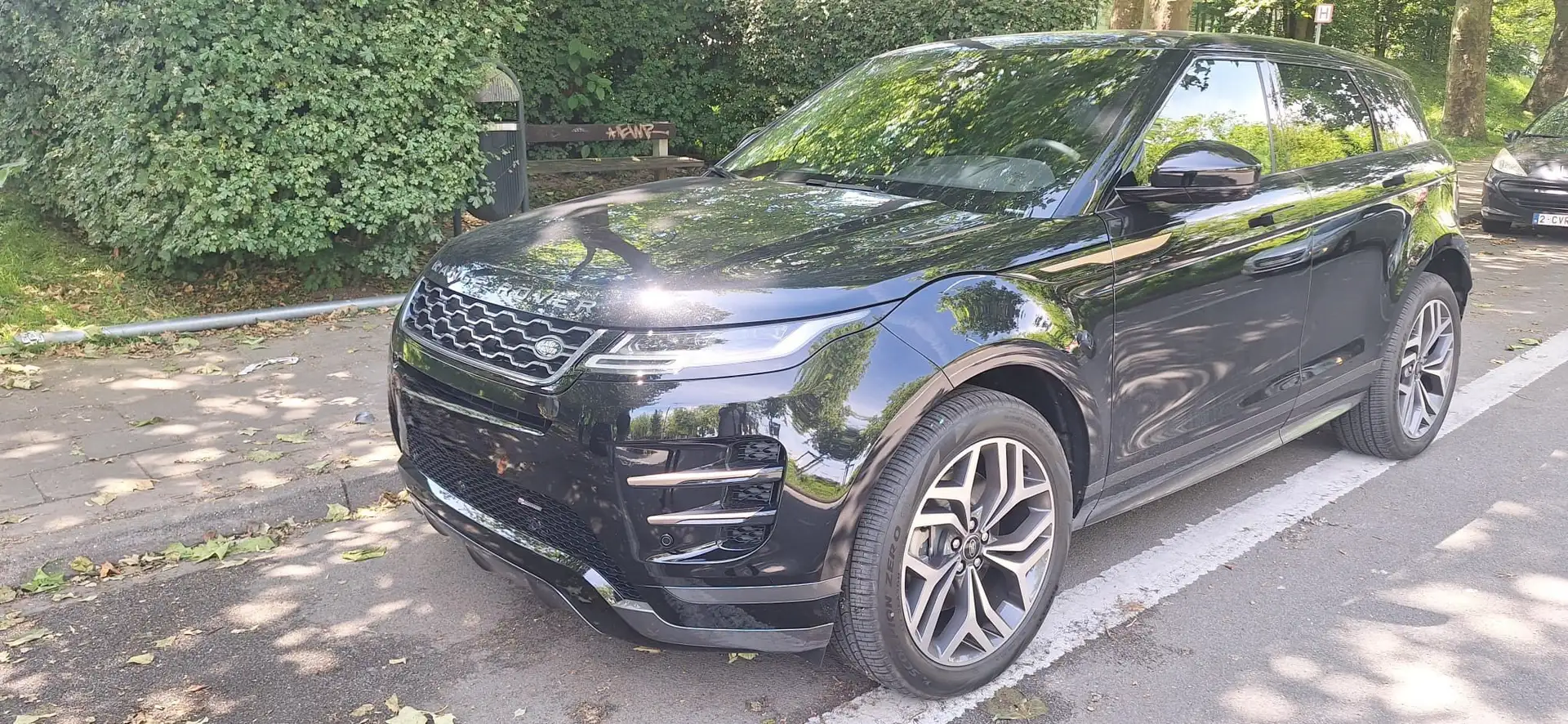 Land Rover Range Rover Evoque 1.5 Turbo PHEV 4WD P300e Dynamic HSE (227 kW) Zwart - 2