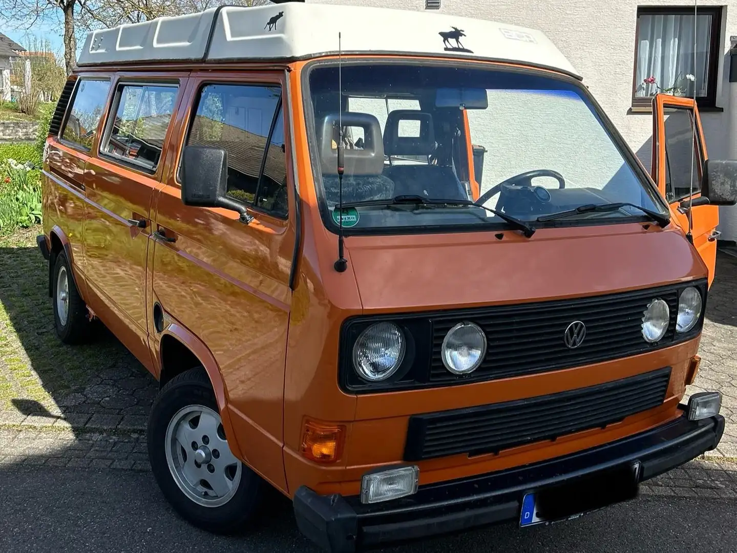 Volkswagen T3 253 Kombi Arancione - 1