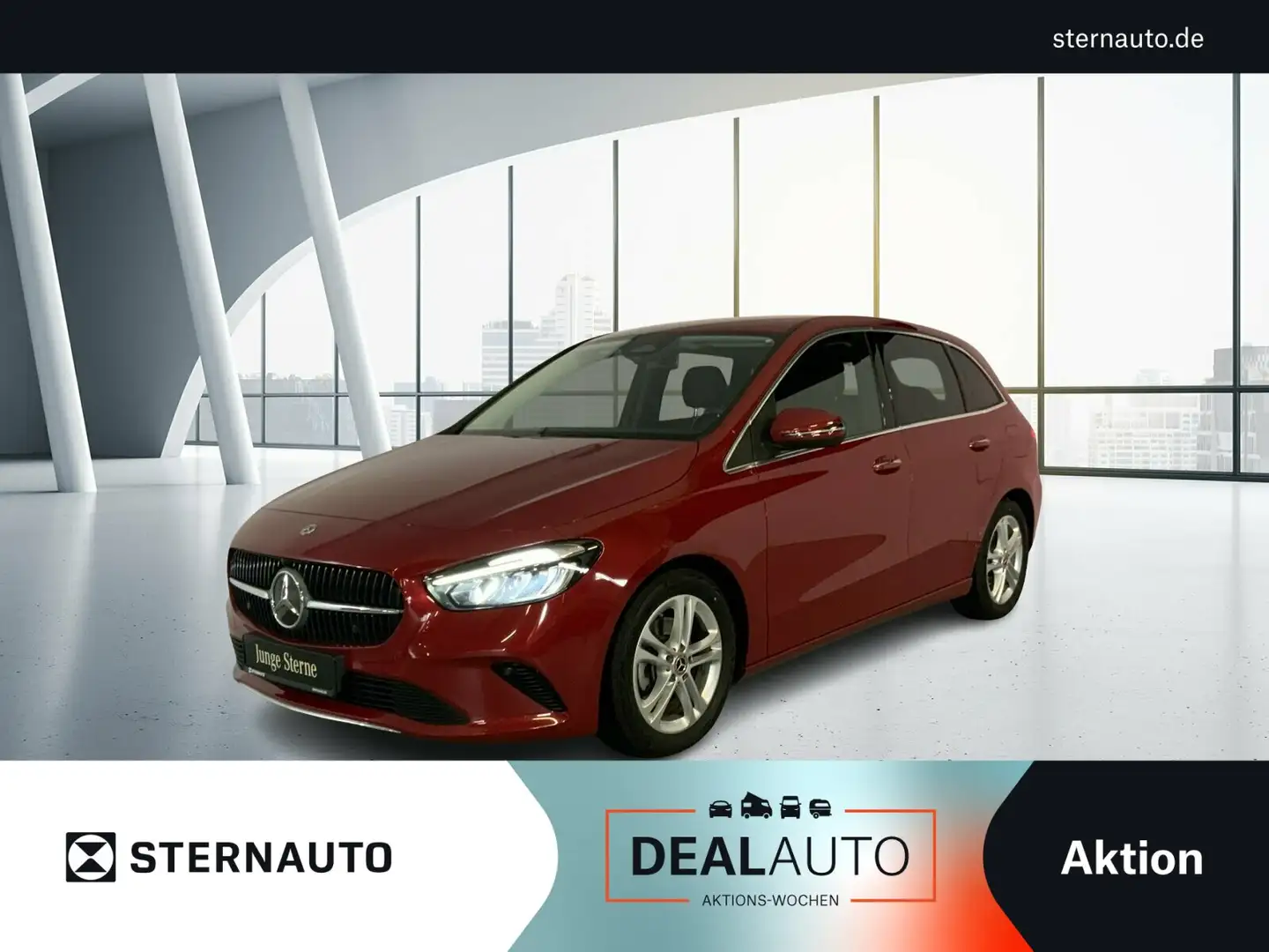 Mercedes-Benz B 200 B 200 d Progressive AHK RüKa WinterPak Totwinkel Rot - 1