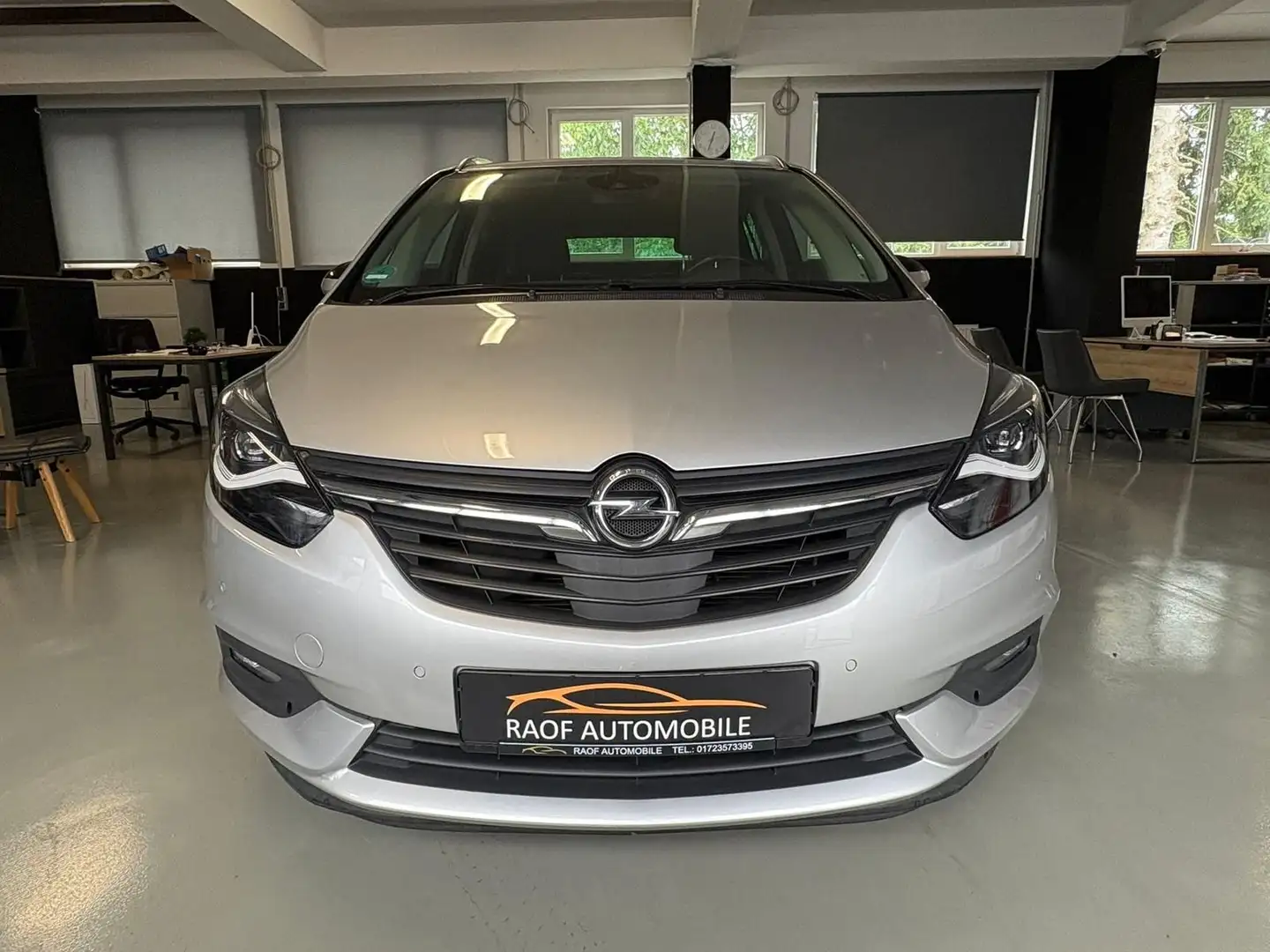 Opel Zafira Opel Zafira 2.0 CDTI 7 Sitzer AHK KAM Silber - 2