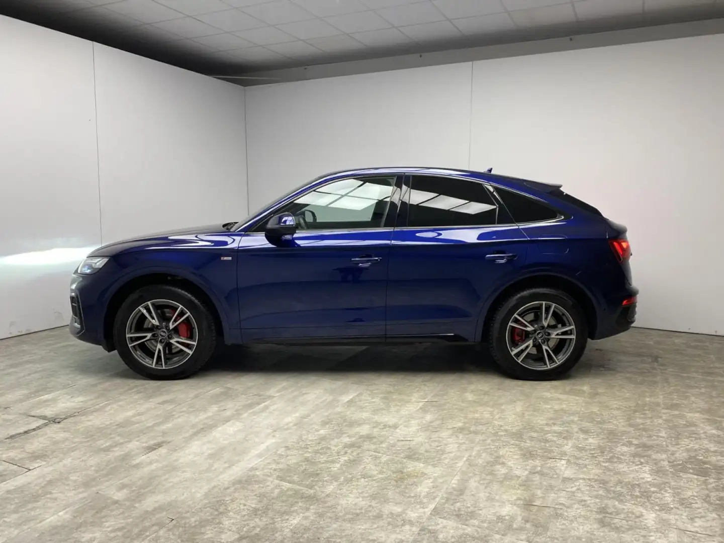 Audi Q5 Sportback 50 TFSIe quattro S line Klima Navi Blau - 2