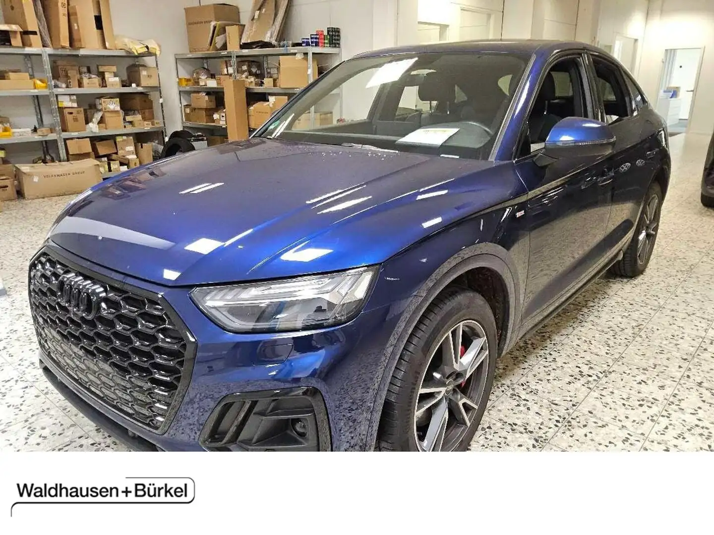 Audi Q5 Sportback 50 TFSIe quattro S line Klima Navi Blau - 1