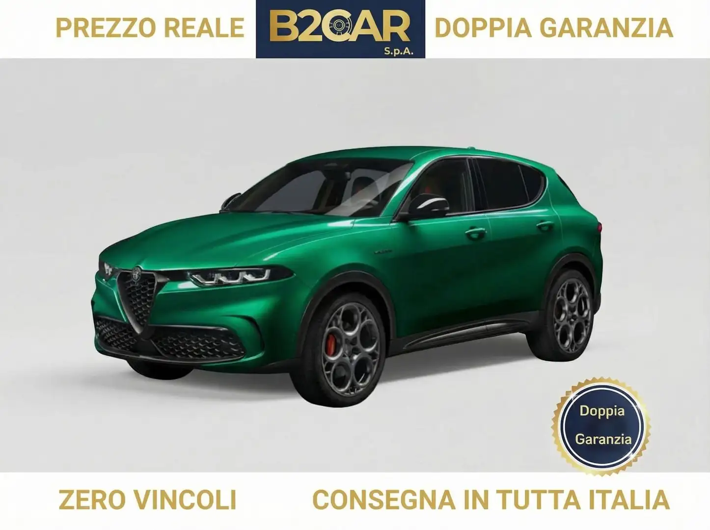 Alfa Romeo Tonale Tonale 1.3 280 CV PHEV AT6 Q4 Veloce Zielony - 1