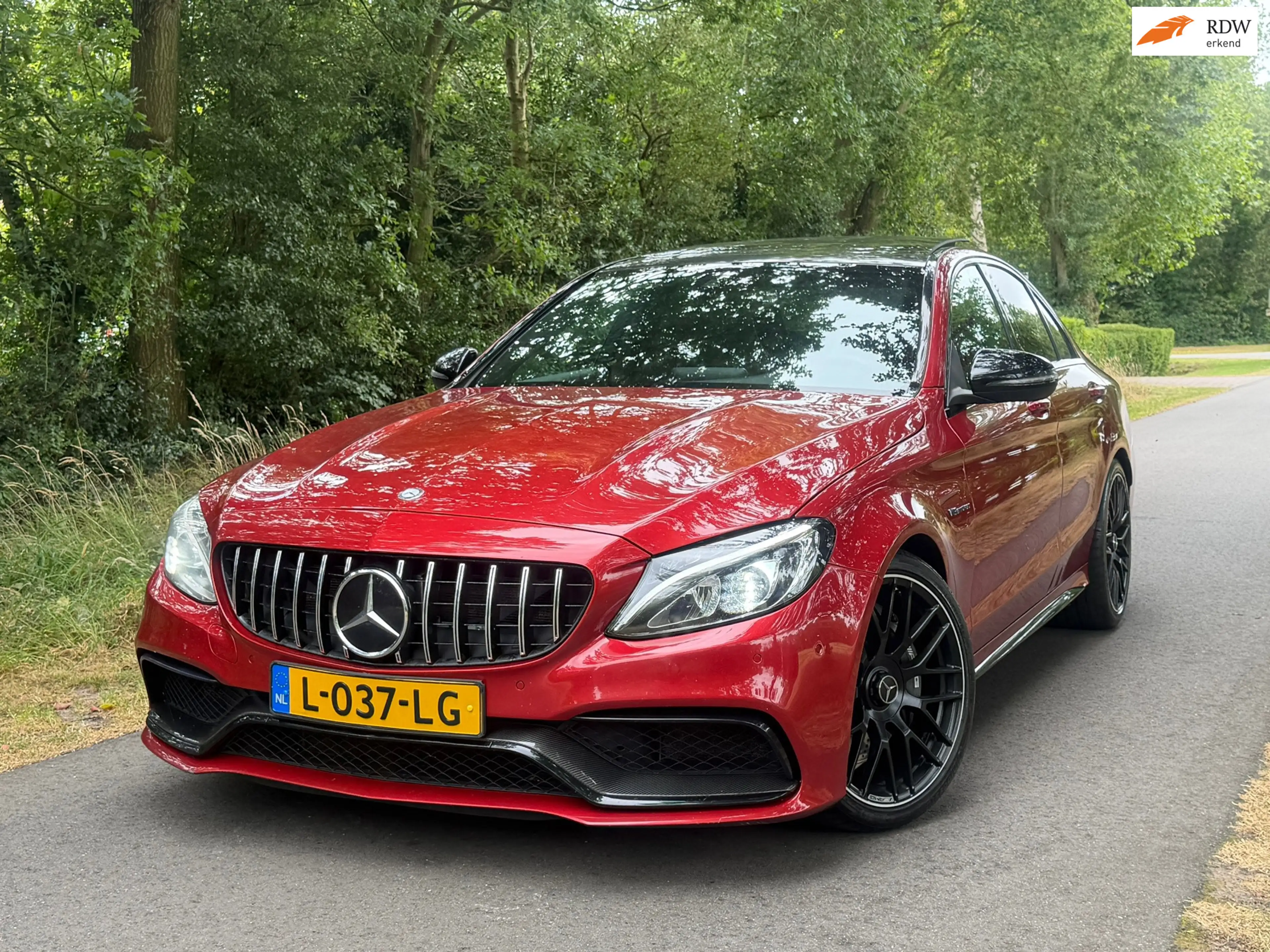 Mercedes-Benz C 63 AMG | C63 / Pano / Schaalstoelen / Burmester / Sfeer v