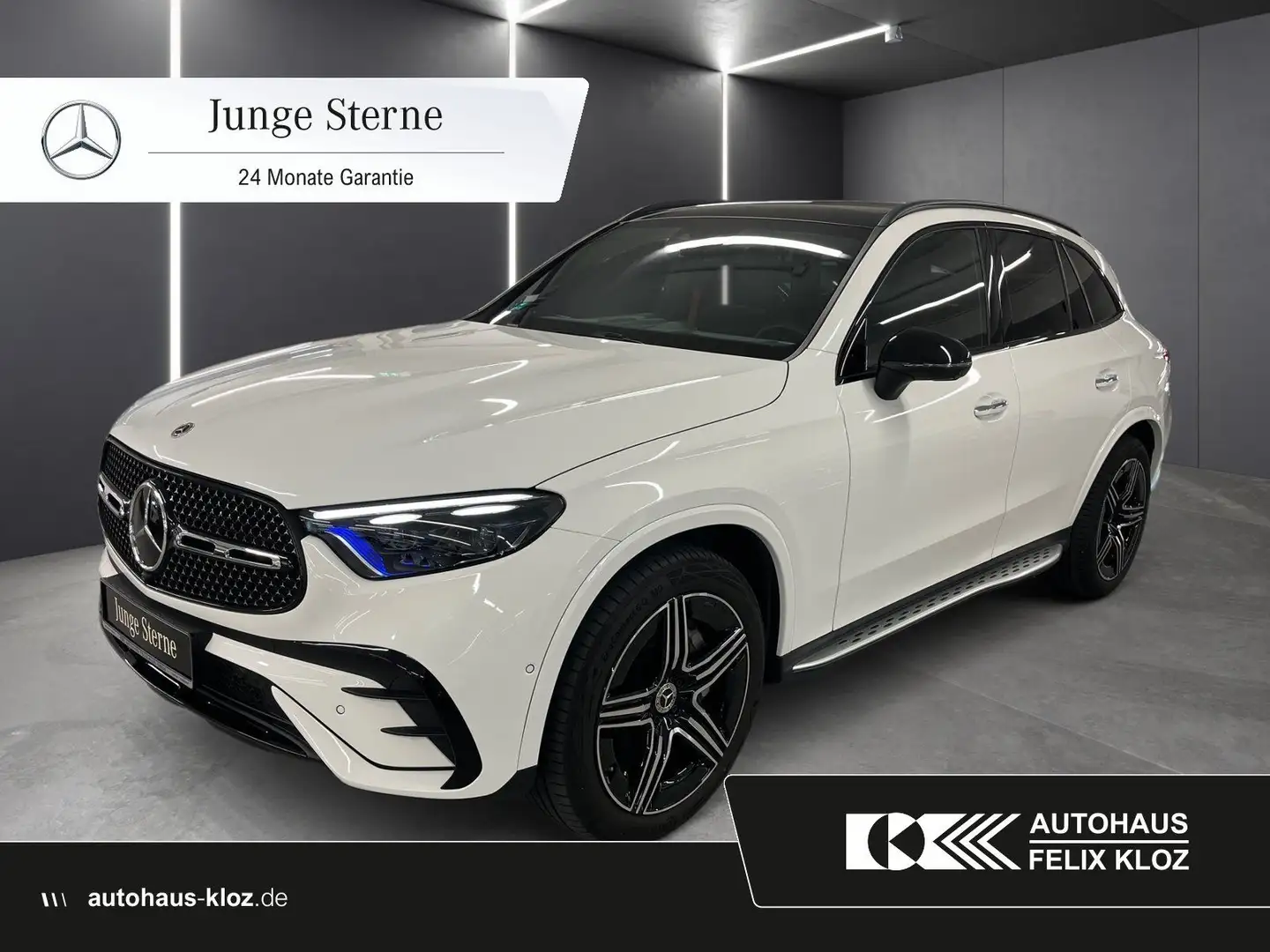 Mercedes-Benz GLC 450 d 4M AMG Plus*STHZG*Pano*HUD*Distro*20"* Weiß - 1