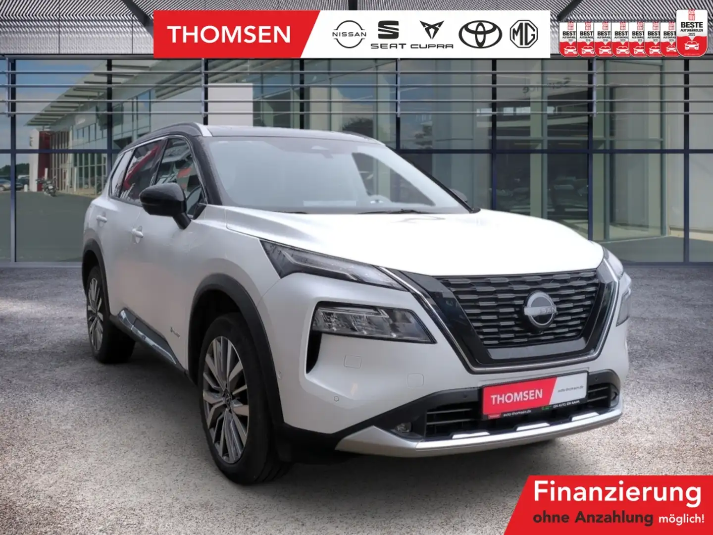 Nissan X-Trail 1.5 VC-T e-Power e-4orce Tekna Navi ACC Weiß - 1