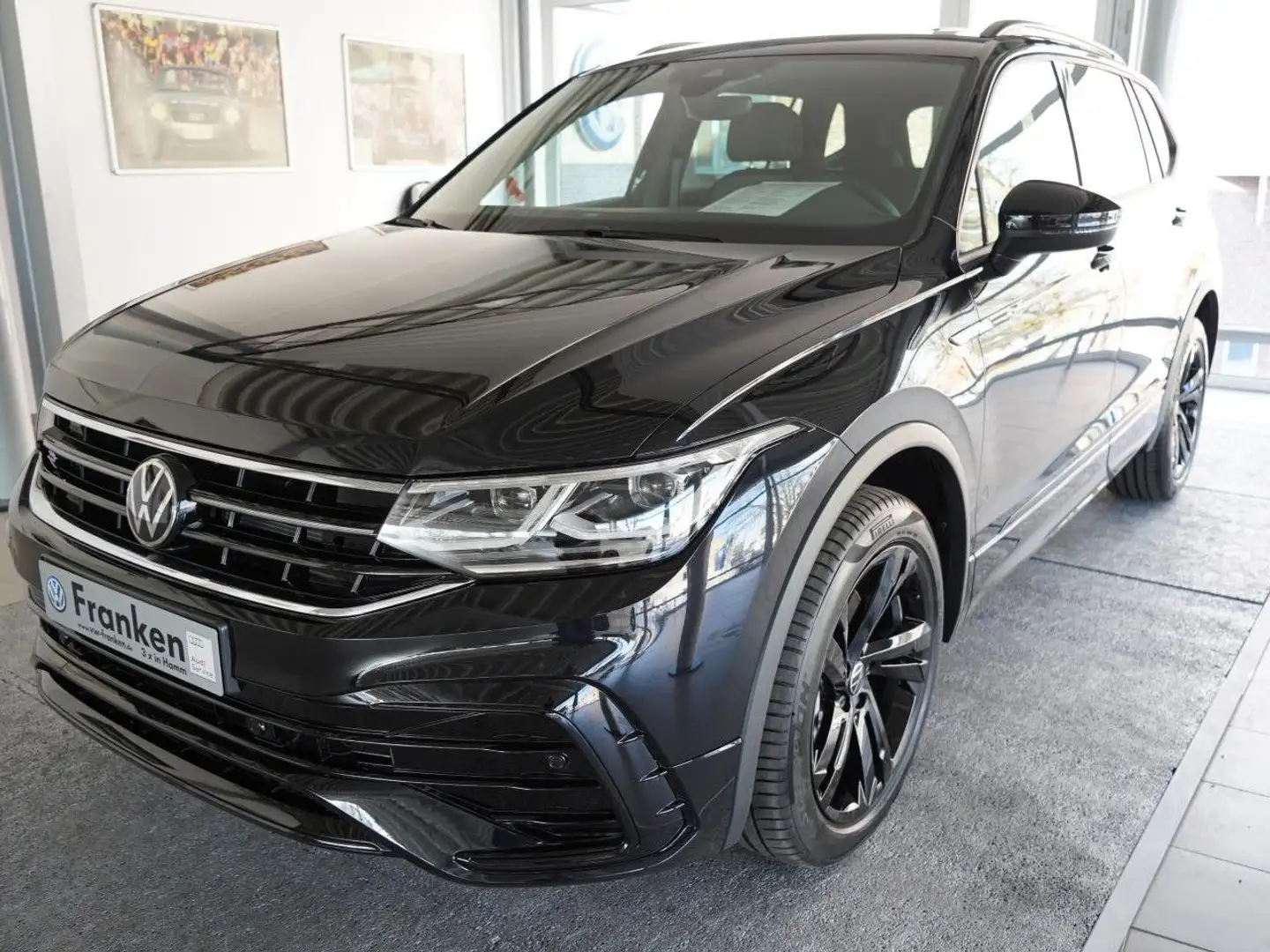 Volkswagen Tiguan Allspace R-Line Black TSI DSG 4M KAMERA AHK Schwarz - 2