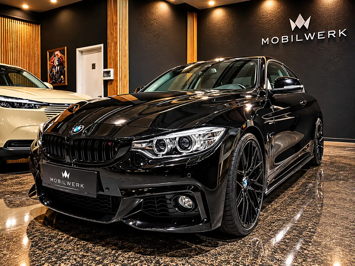 BMW 430 d Coupé Aut. M Sportpaket 258 PS Schwarz - 1