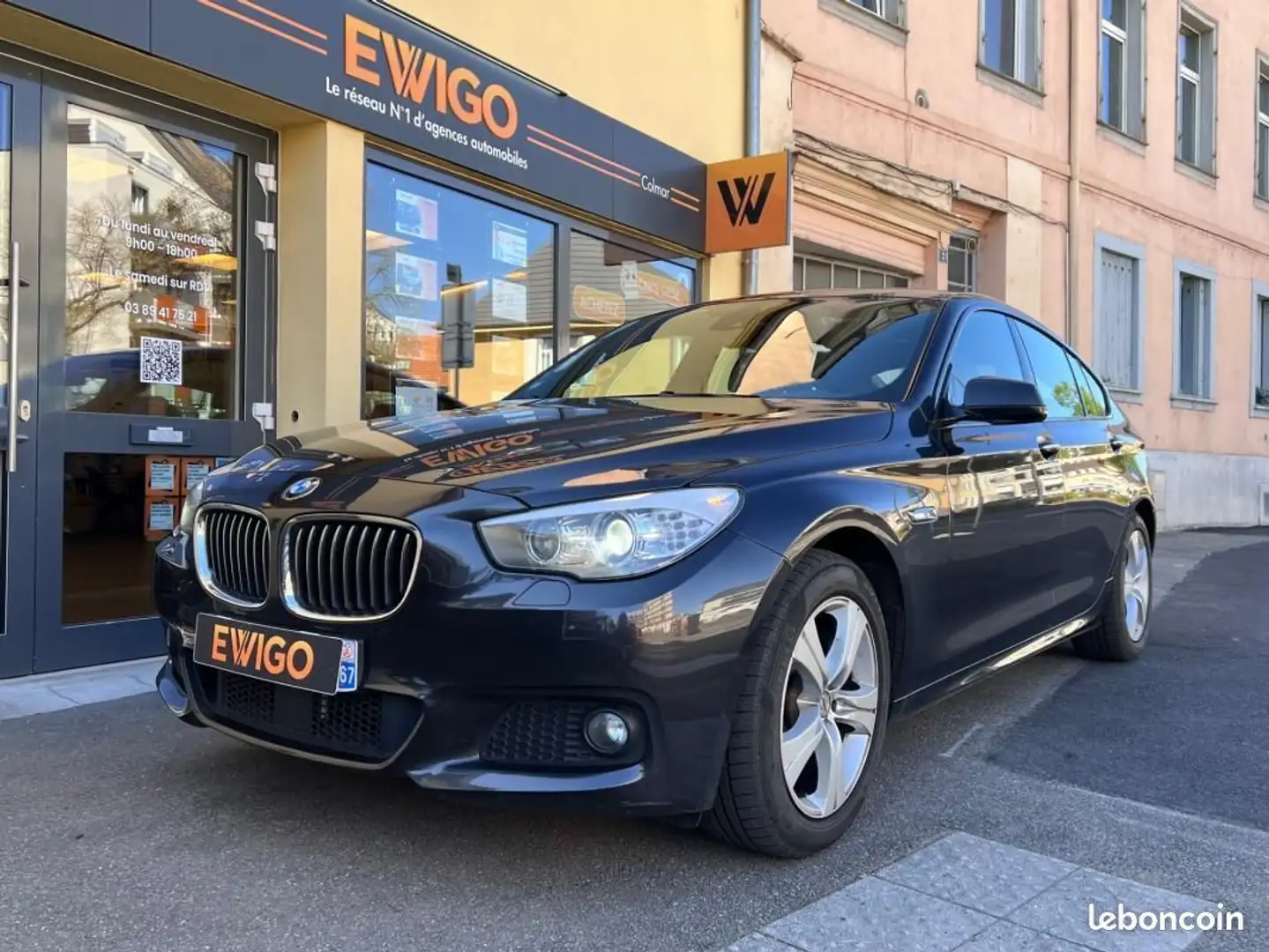 BMW 530 3.0 530 D 245 PACK M SPORT XDRIVE BVA-TOIT OUVRANT Gris - 2