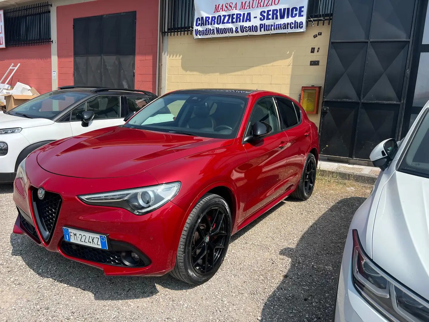 Alfa Romeo Stelvio Stelvio 2.2 t Business Q4 210cv auto Rosso - 1