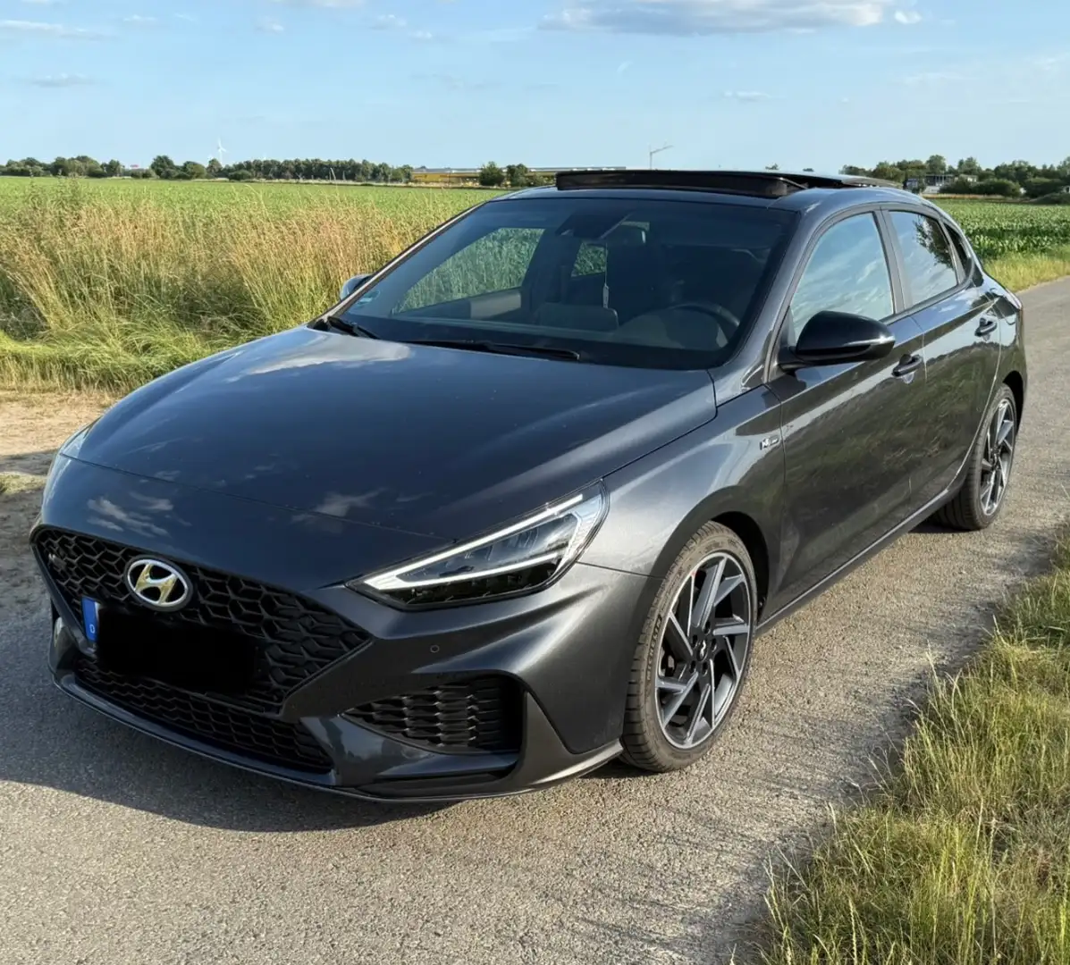 Hyundai i30 N Line Mild-Hybrid Grau - 1