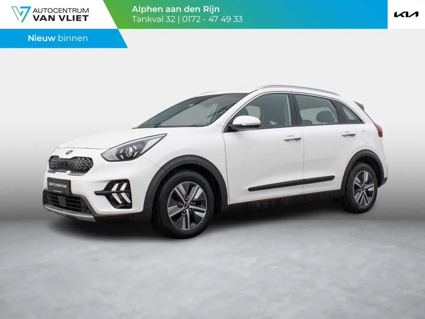 Kia Niro 1.6 GDi Hybrid DynamicLine | Navigatie | Achteruit Wit - 1
