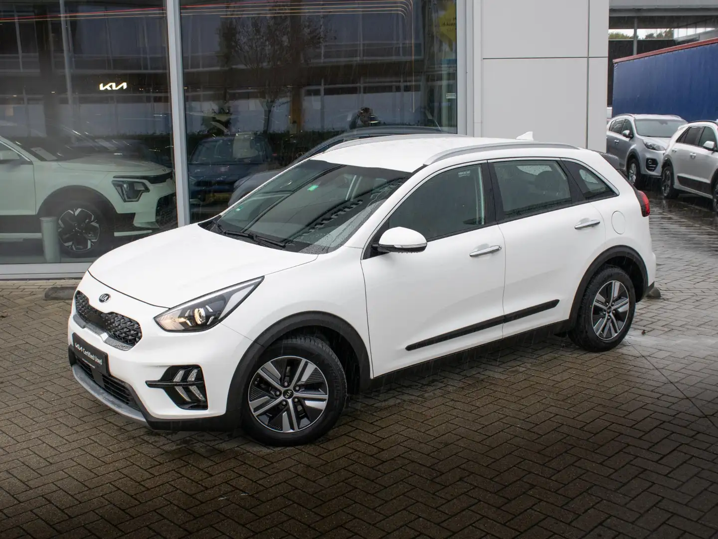 Kia Niro 1.6 GDi Hybrid DynamicLine | Navigatie | Achteruit Wit - 2