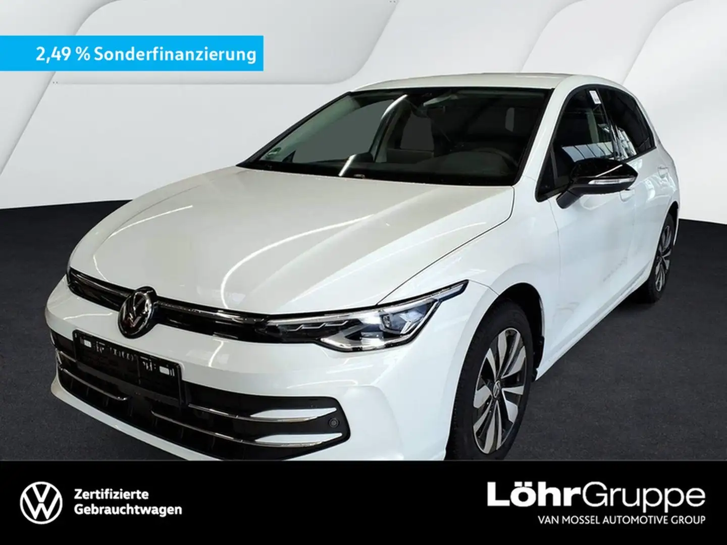 Volkswagen Golf VIII 1.5 TSI Goal AHK, Navi, VWG Weiß - 1