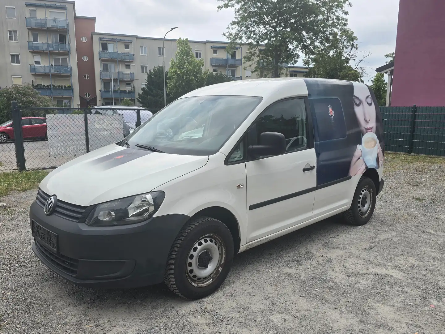 Volkswagen Caddy 1,6 TDI Wit - 1