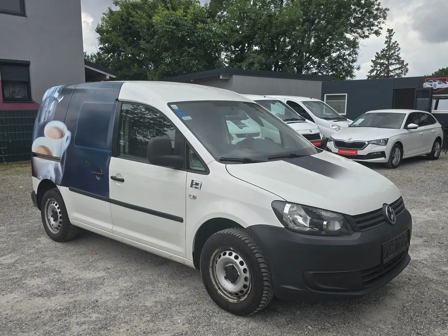 Volkswagen Caddy 1,6 TDI Wit - 2