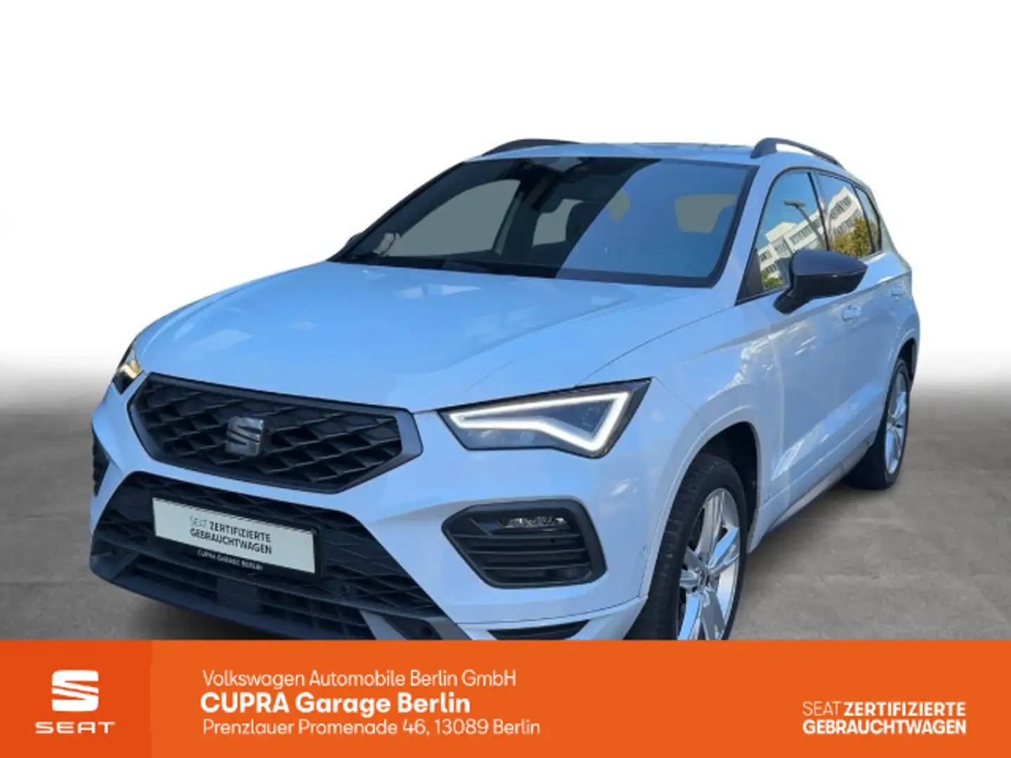 SEAT Ateca 2.0 TDI FR Climatronic Pano Navi LED PDC Bianco - 1