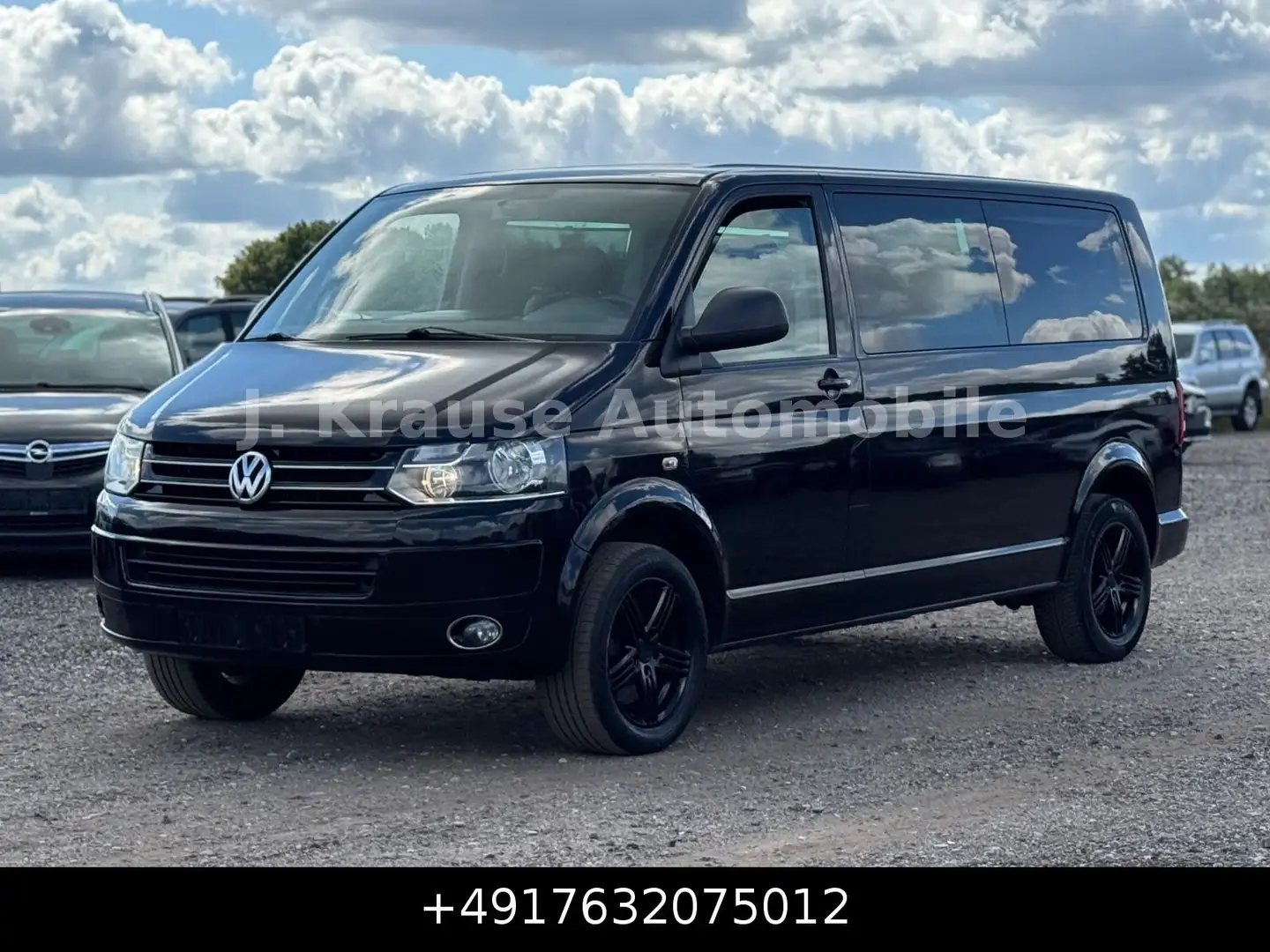 Volkswagen T5 Multivan 2.0TDI Highline LANG DSG Leder Navi Schwarz - 1