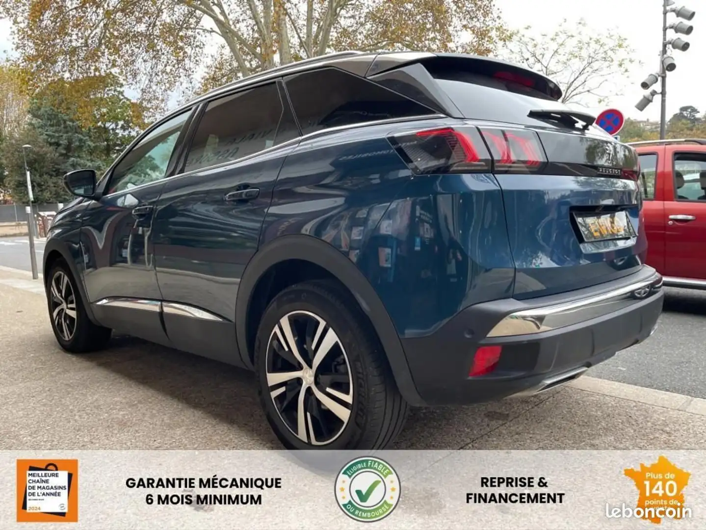 Peugeot 3008 II 1.2 130 CH S&S GT EAT8 FACELIFT SIEGE CHAUFFANT Blauw - 2
