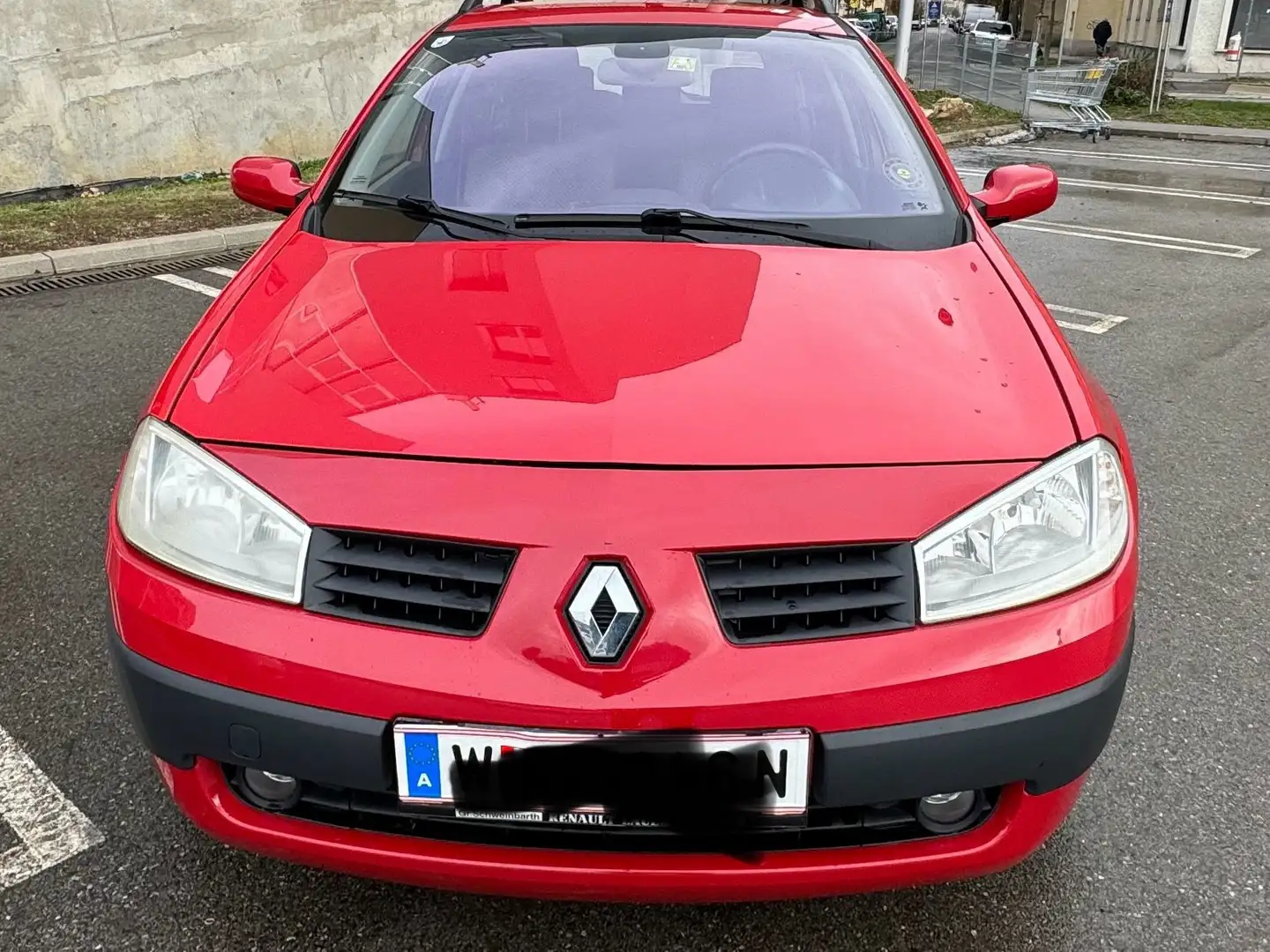 Renault Megane Mégane Authentique 1,5 dCi Piros - 1