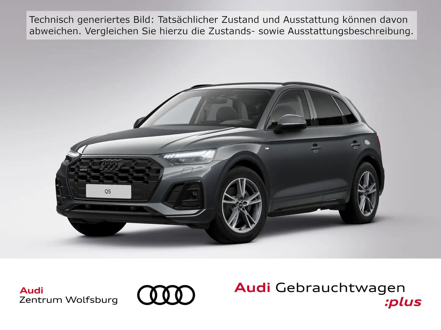 Audi Q5 (FYG)(06.2020->) 40 TDI quattro S line Grau - 1