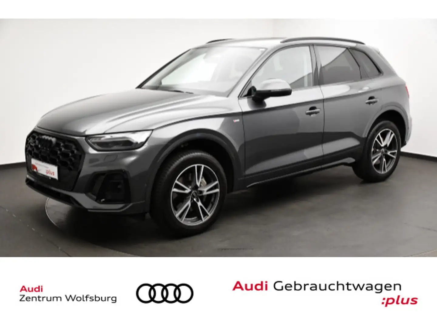 Audi Q5 40 TDI S-tronic quattro S line AHK/Einparkhi/ Grau - 1