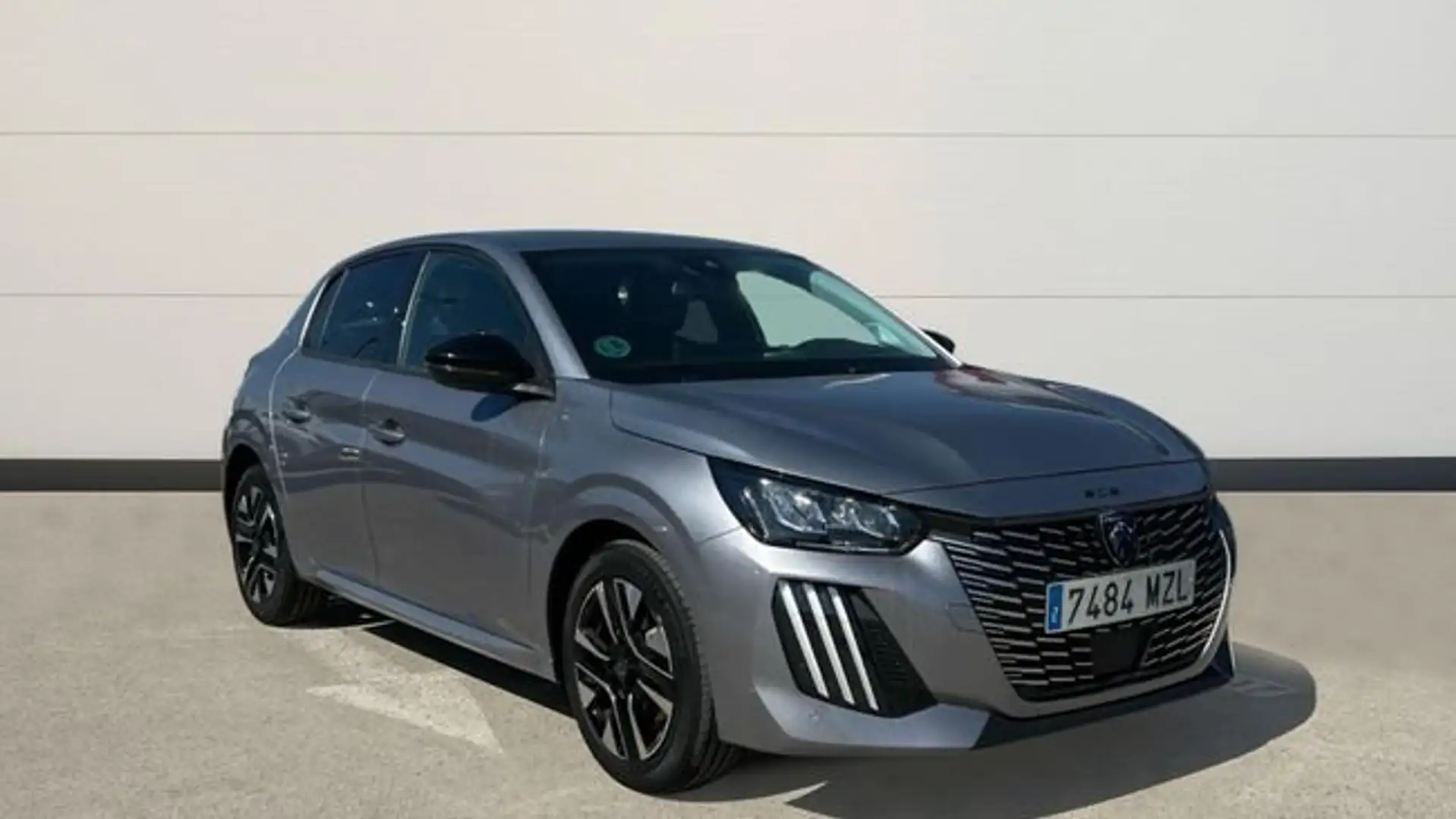 Peugeot 208 1.2 Puretech S&S Allure 100 Gris - 1