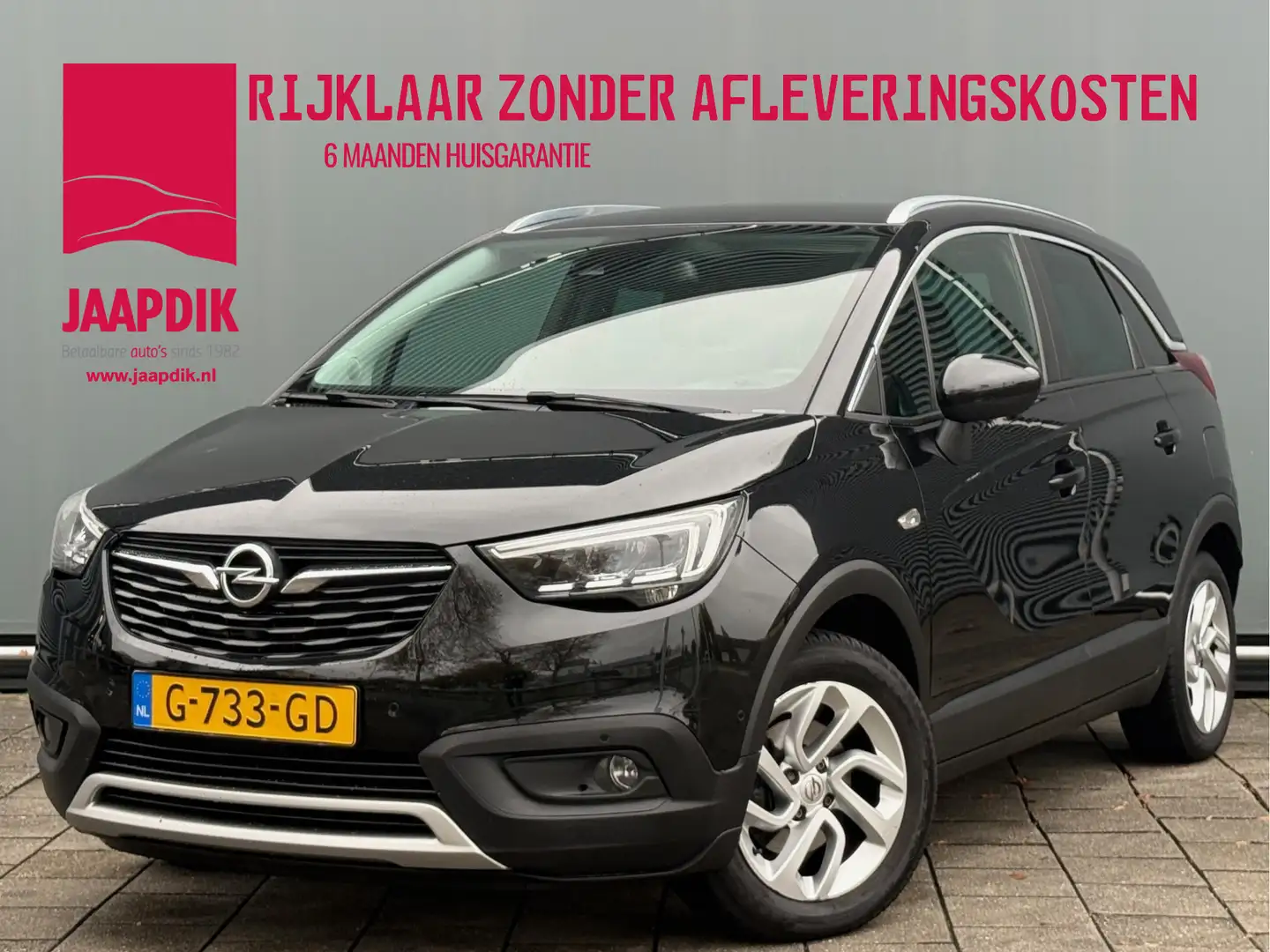 Opel Crossland X BWJ 2019 1.2T 111 PK Innovation | TREKHAAK | CLIMA Zwart - 1