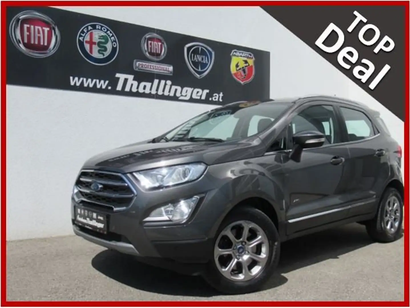 Ford EcoSport Titanium 1,5 TDCi ECOBLUE AWD *TOP ZUSTAND*ALLRAD* Grau - 1