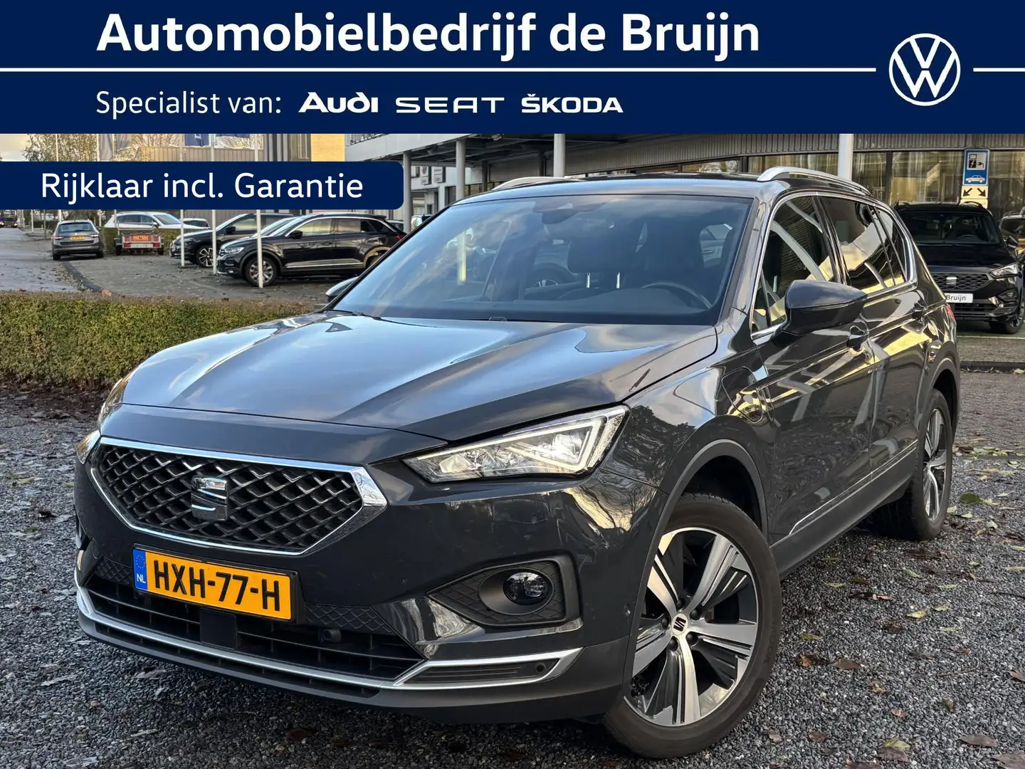 SEAT Tarraco TSI 245pk DSG Hybrid PHEV (Trekhaak,Camera,Virtual Grijs - 1