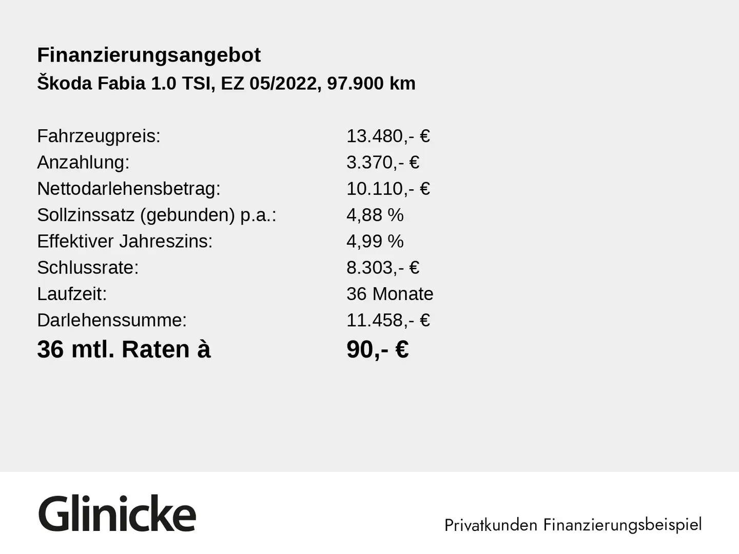 Skoda Fabia Combi 1.0 TSI AHK Klima PDC SiHz Weiß - 2