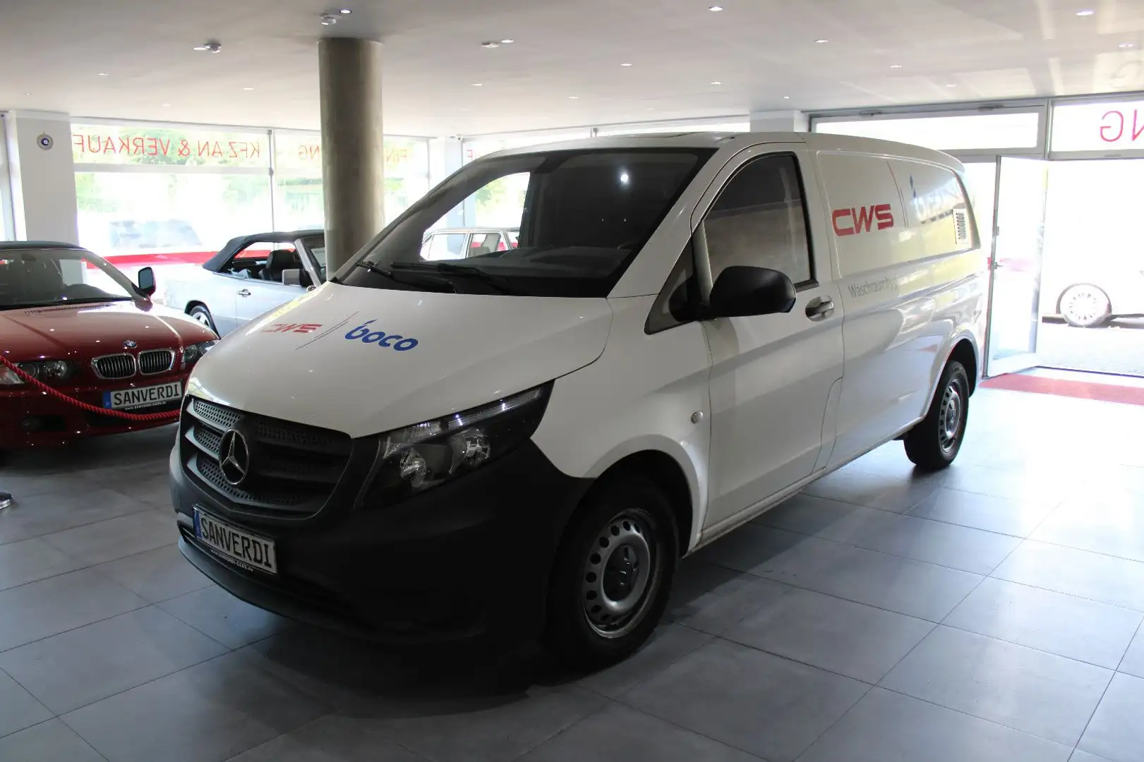 Mercedes-Benz Vito 111 CDI KOMPAKT MFL PDC I.HAND EURO 6 DPF Weiß - 1