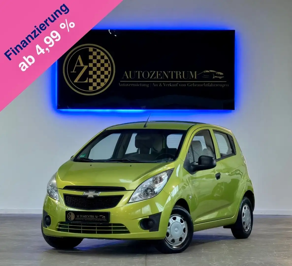Chevrolet Spark 1.0i Basis+ *TÜV 04/2027*5-TÜRIG* Grün - 1
