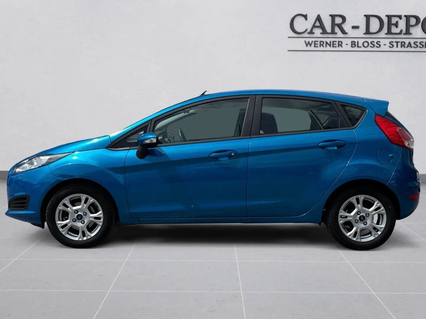 Ford Fiesta Sync Edition*KLIMA*SHZ*BLUET.*TEMP.*TÜV* Blau - 2