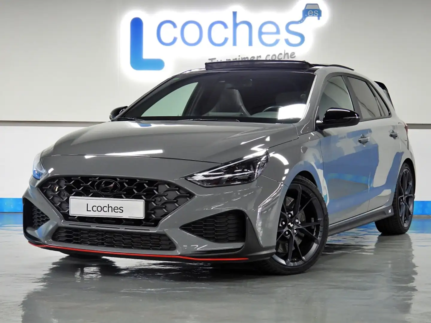 Hyundai i30 2.0 TGDI N Performance Sky DT 280 Gris - 1