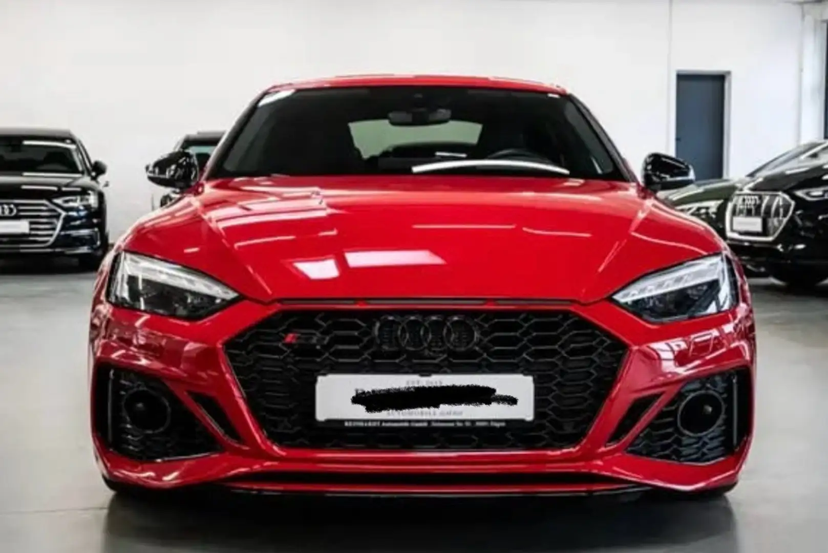 Audi RS5 SPORTBACK BLACK/20Z/KEYLESS/280KMH/NAV+/VC+/Massag Červená - 2