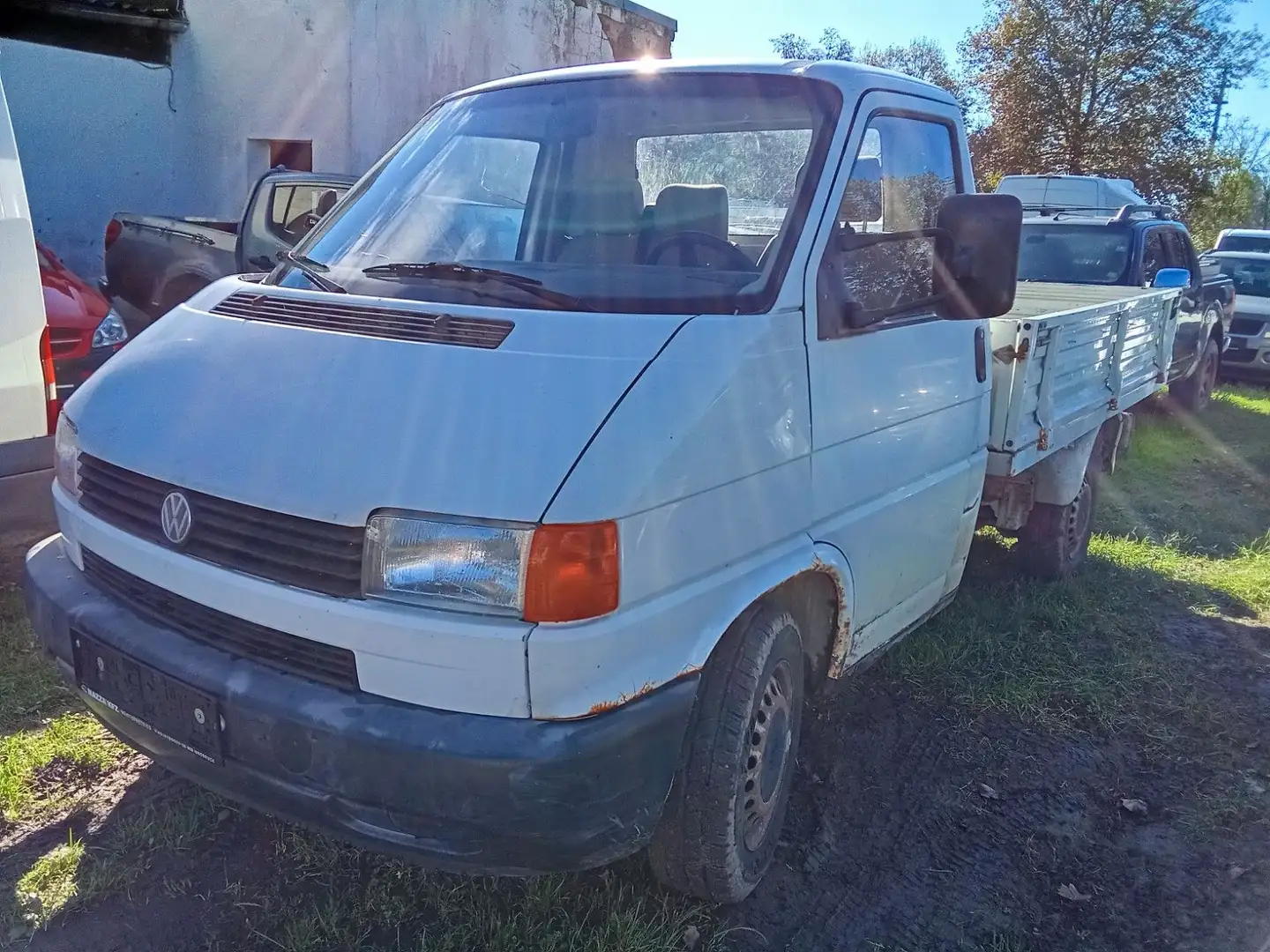 Volkswagen T4 Pritsche Getriebe Defekt Weiß - 1