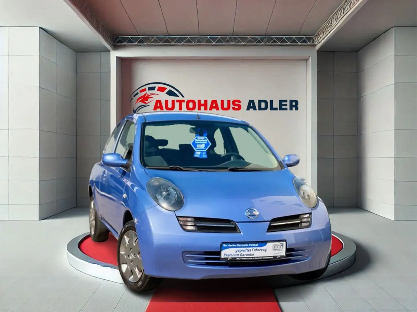 Nissan Micra MICRA CITY 1.3*2HD*5-GANG*KLIMA*TÜV NEU*SERVOLE* Bleu - 1