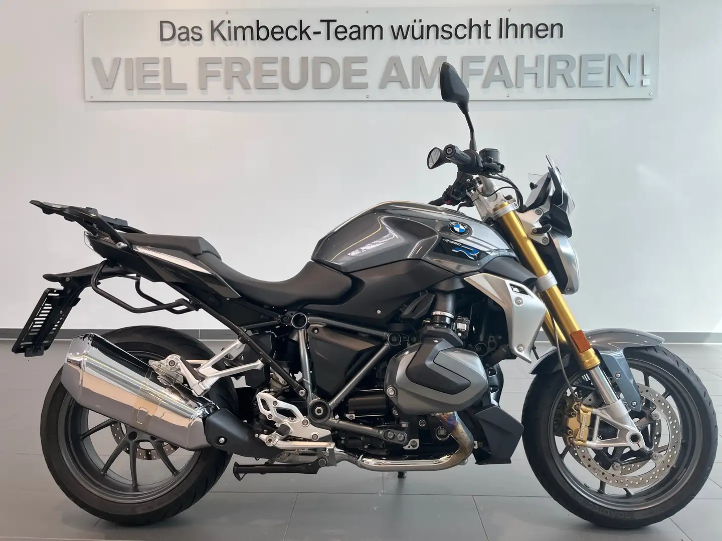 BMW R 1250 R Komfort/Touren/Dynamic Paket Gris - 1