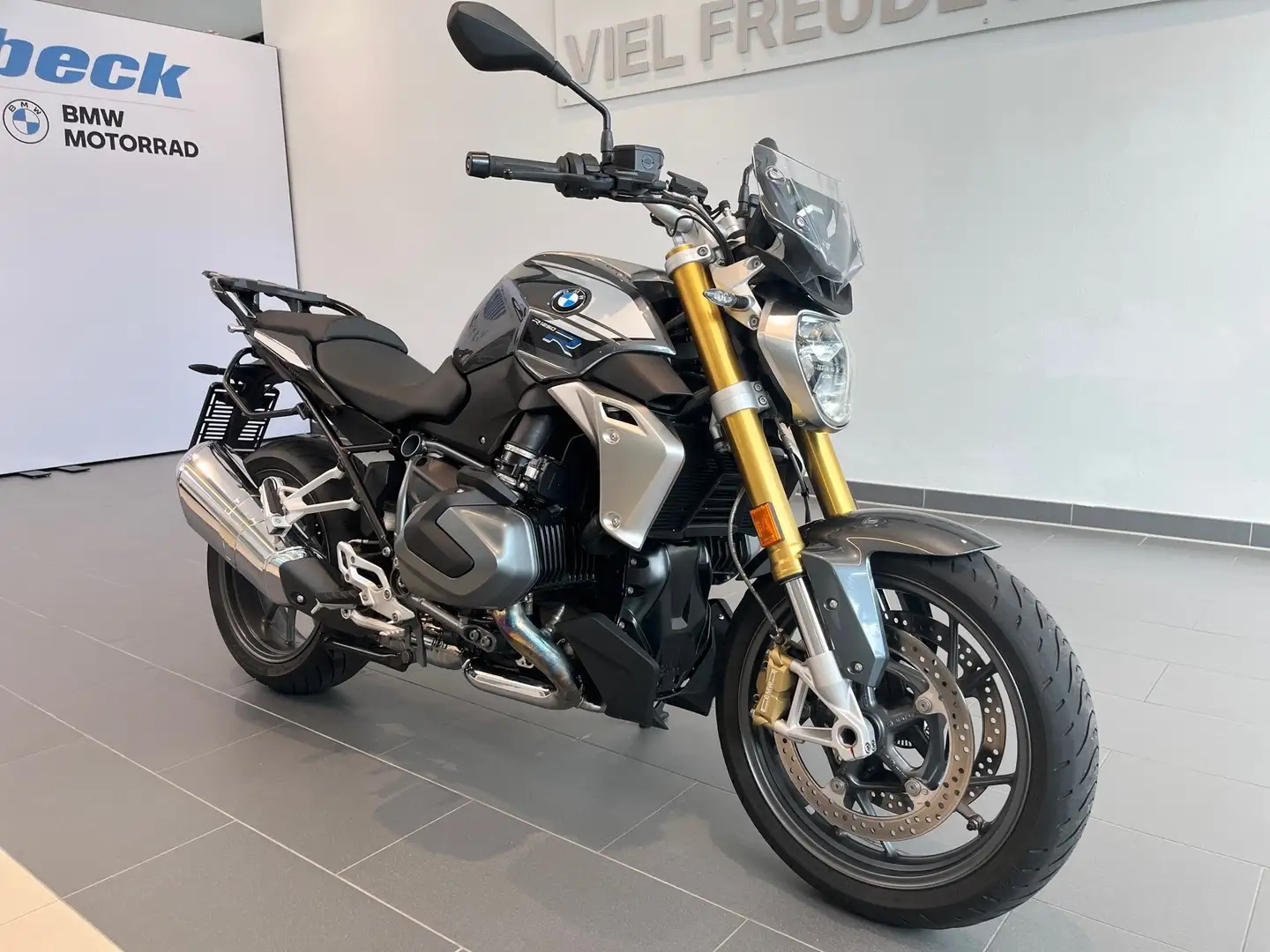 BMW R 1250 R Komfort/Touren/Dynamic Paket Gris - 2