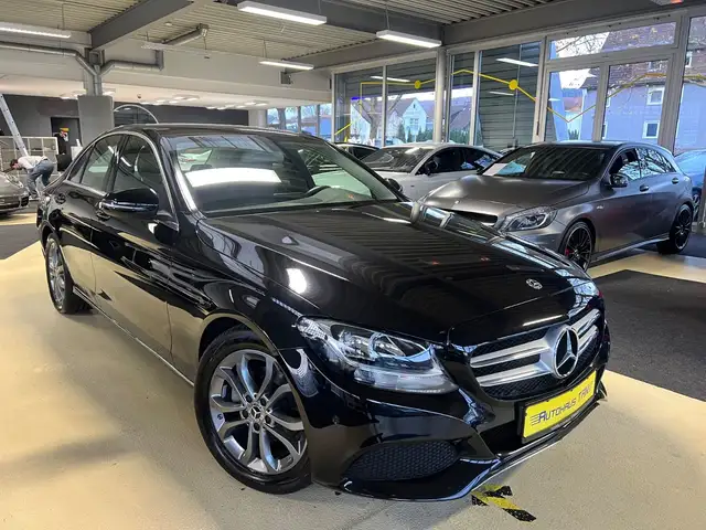 Mercedes-Benz C 200 d Lim. Sport line * SITZH*TEILLEDER*NAVI*