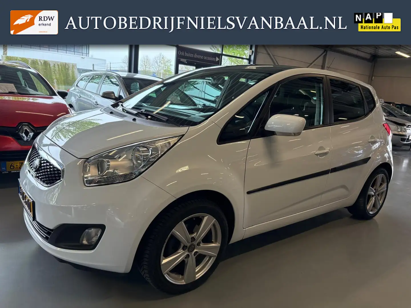 Kia Venga 1.4 CVVT World Cup Edition Pano/Navi/Clima/Cruise Bianco - 1