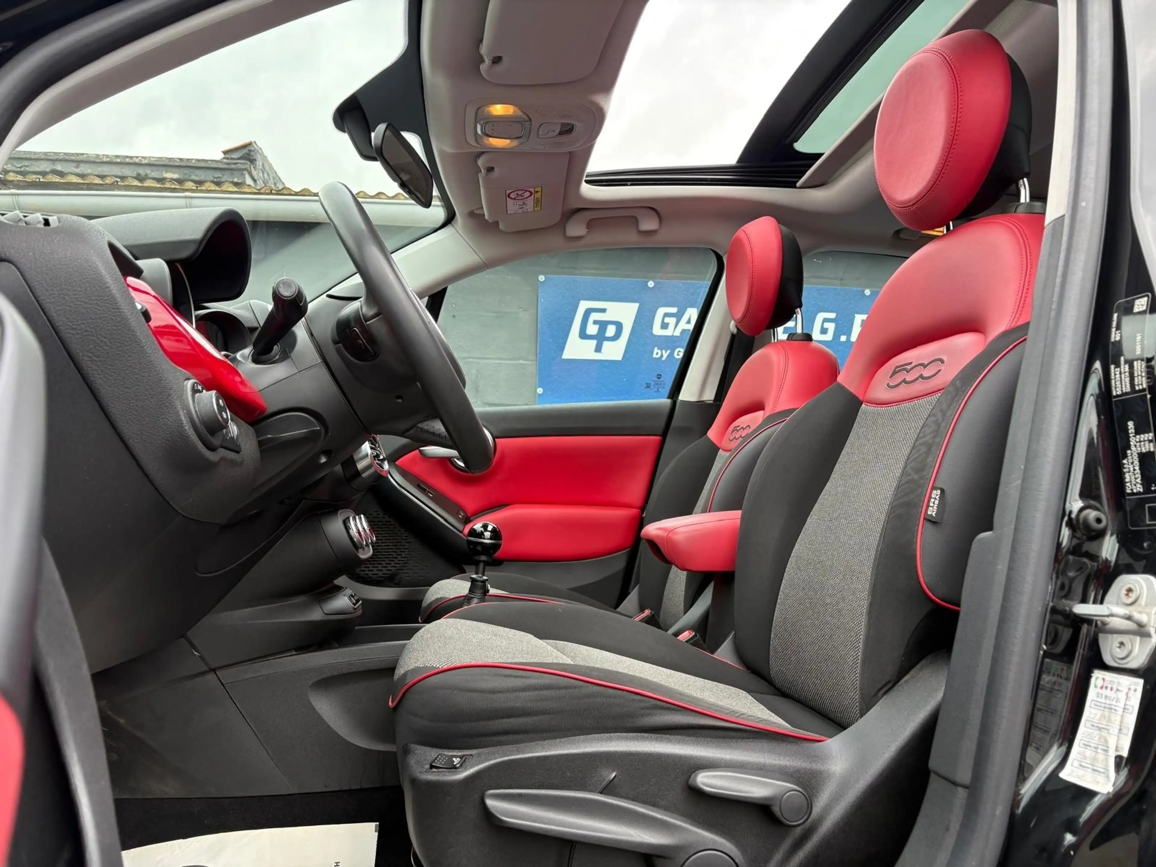 Fiat 500X 1.6i E-torq Rosso Amore | | TOIT PANO — photo 8