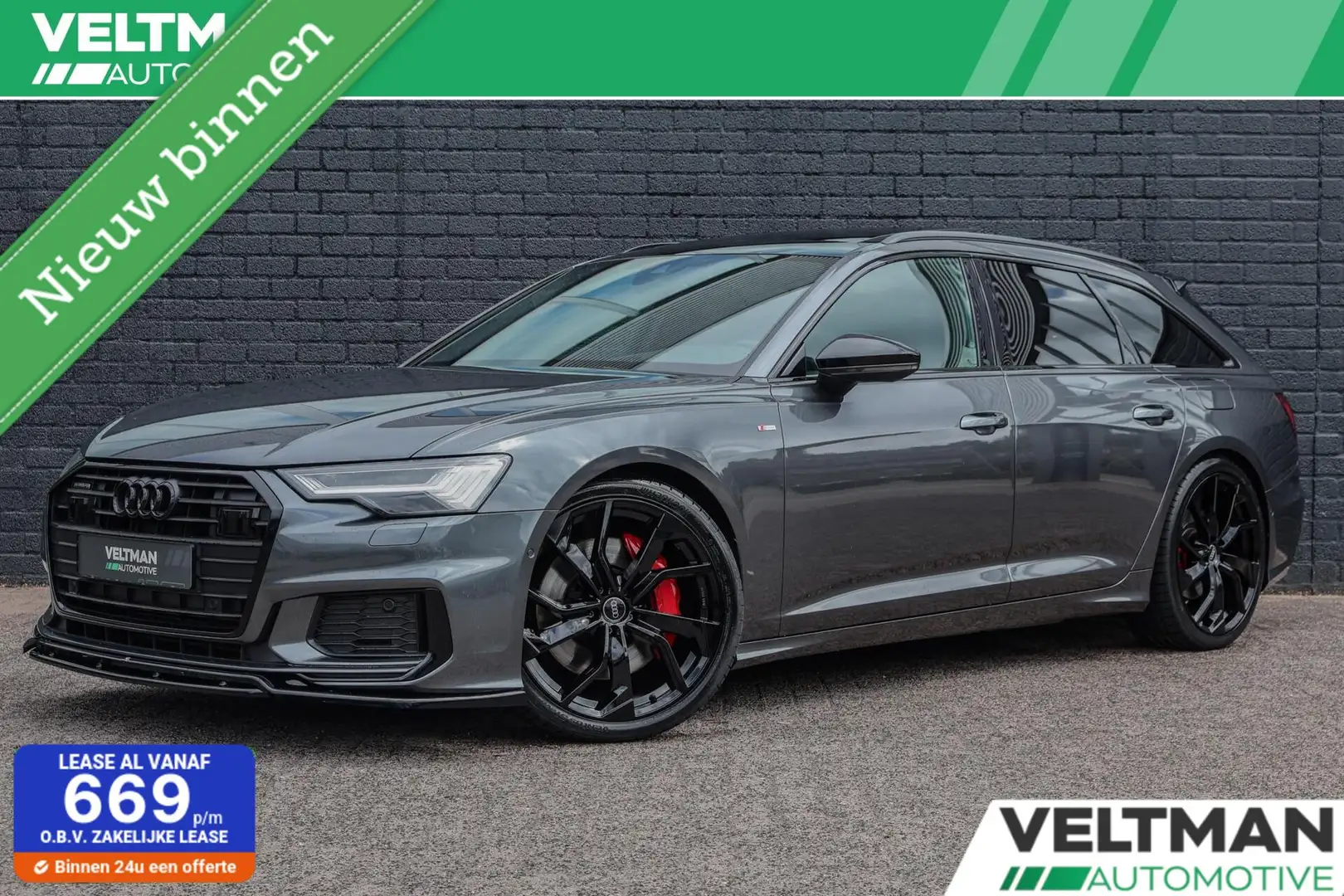Audi A6 Avant 55 TFSI e quattro Competition S-LINE PANO TR Gris - 1