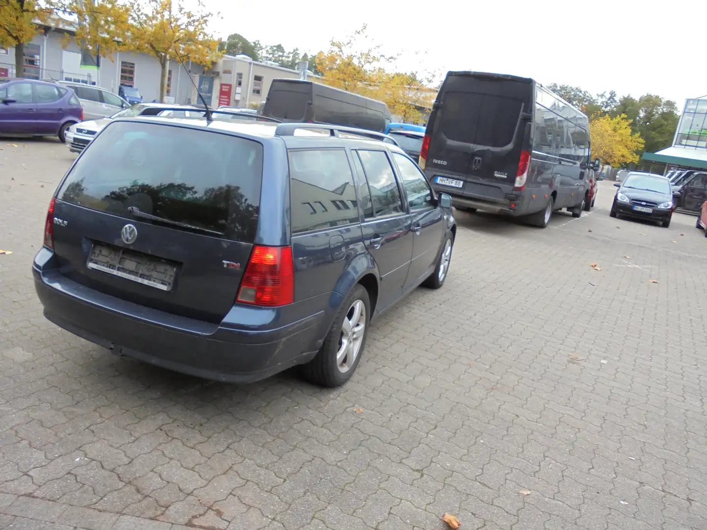 Volkswagen Golf Variant Atlantic Style Bleu - 2
