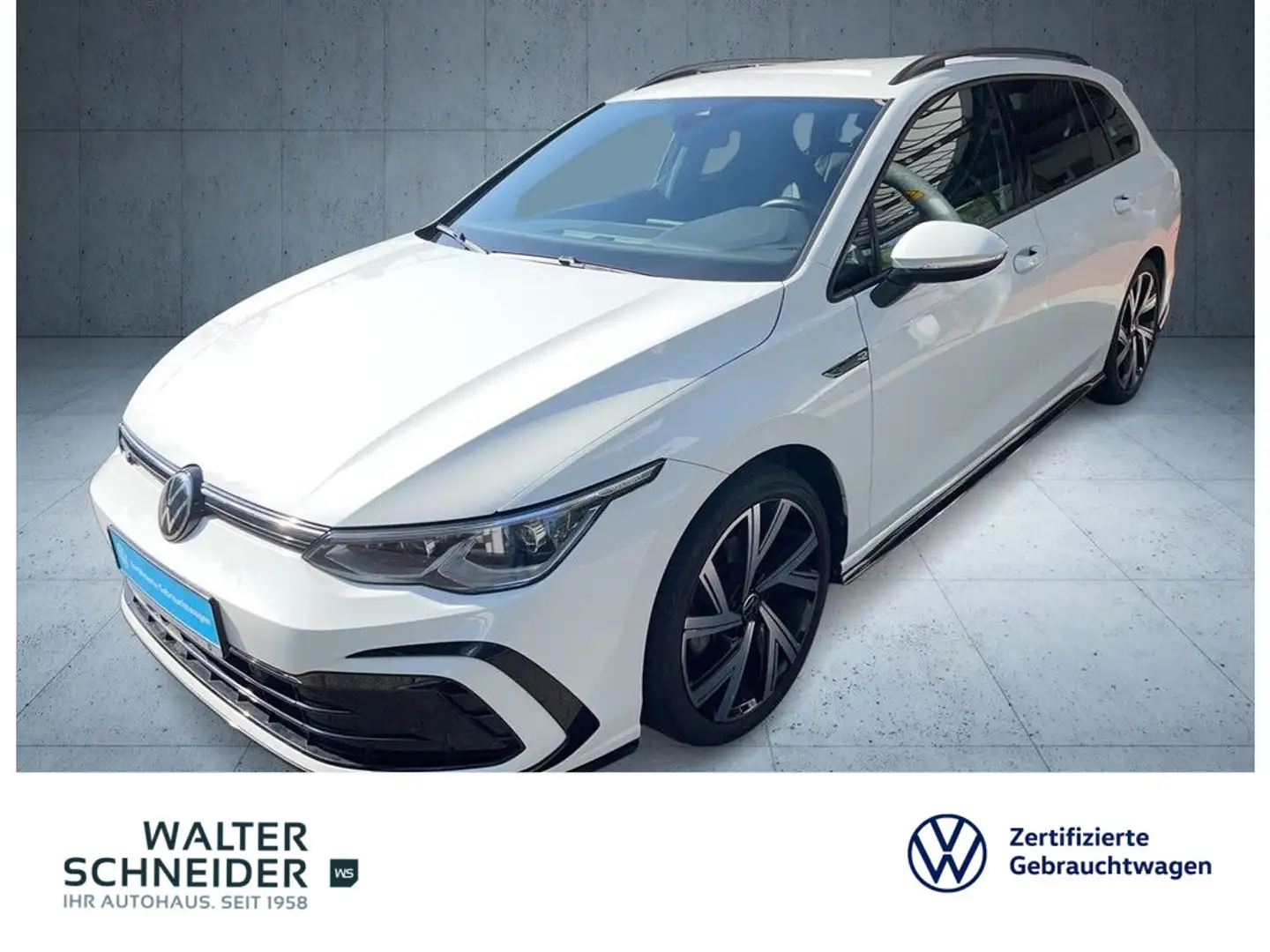 Volkswagen Golf Variant 1.5 TSI R-Line Navi Weiß - 1