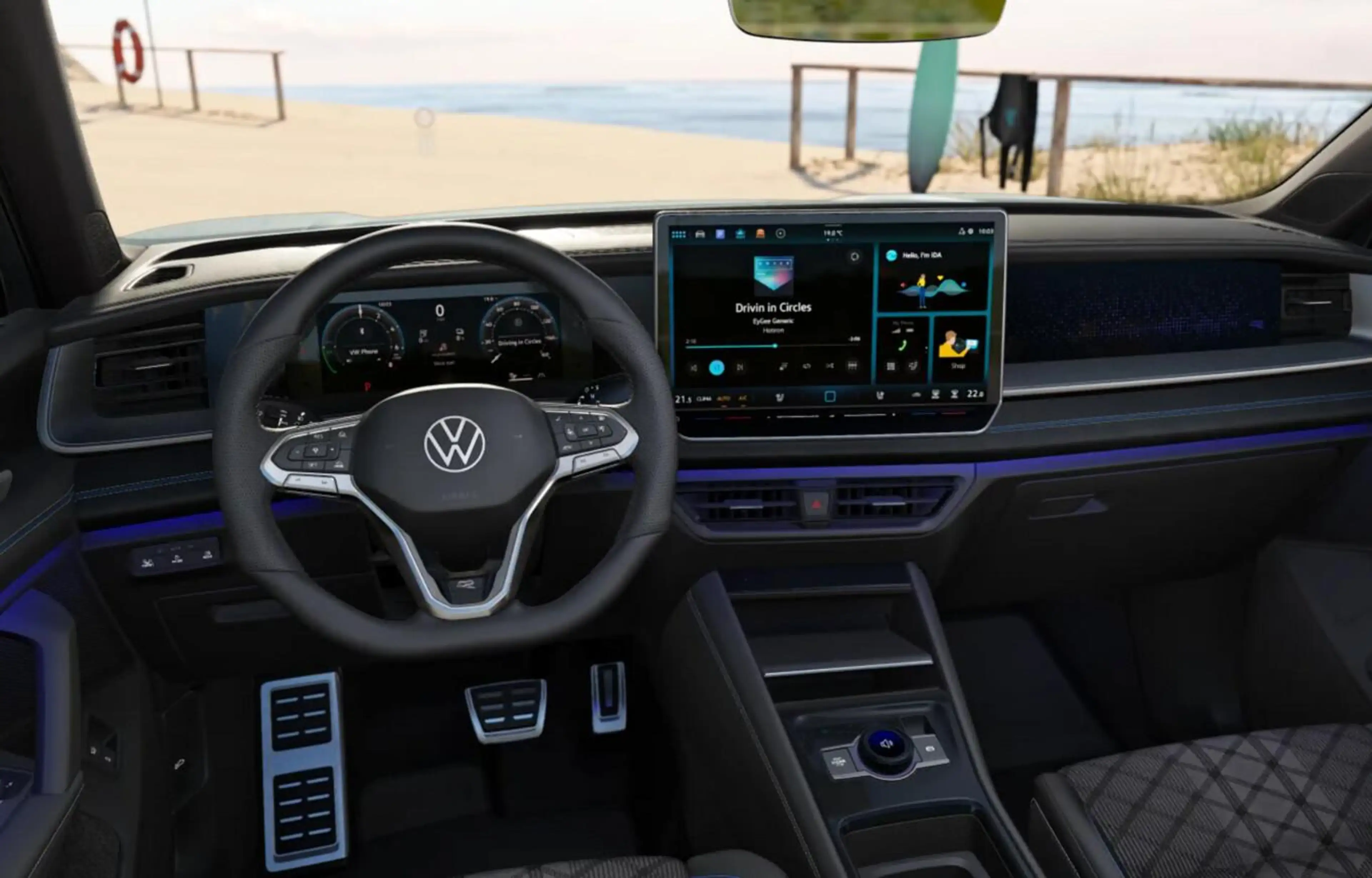 Volkswagen Tayron R-Line PHEV Matrix 5JGar IqDrive+20Z DCC+ 130 k... — photo 4