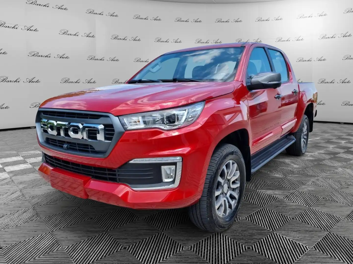 Foton Tunland G7 RollBar Rojo - 2