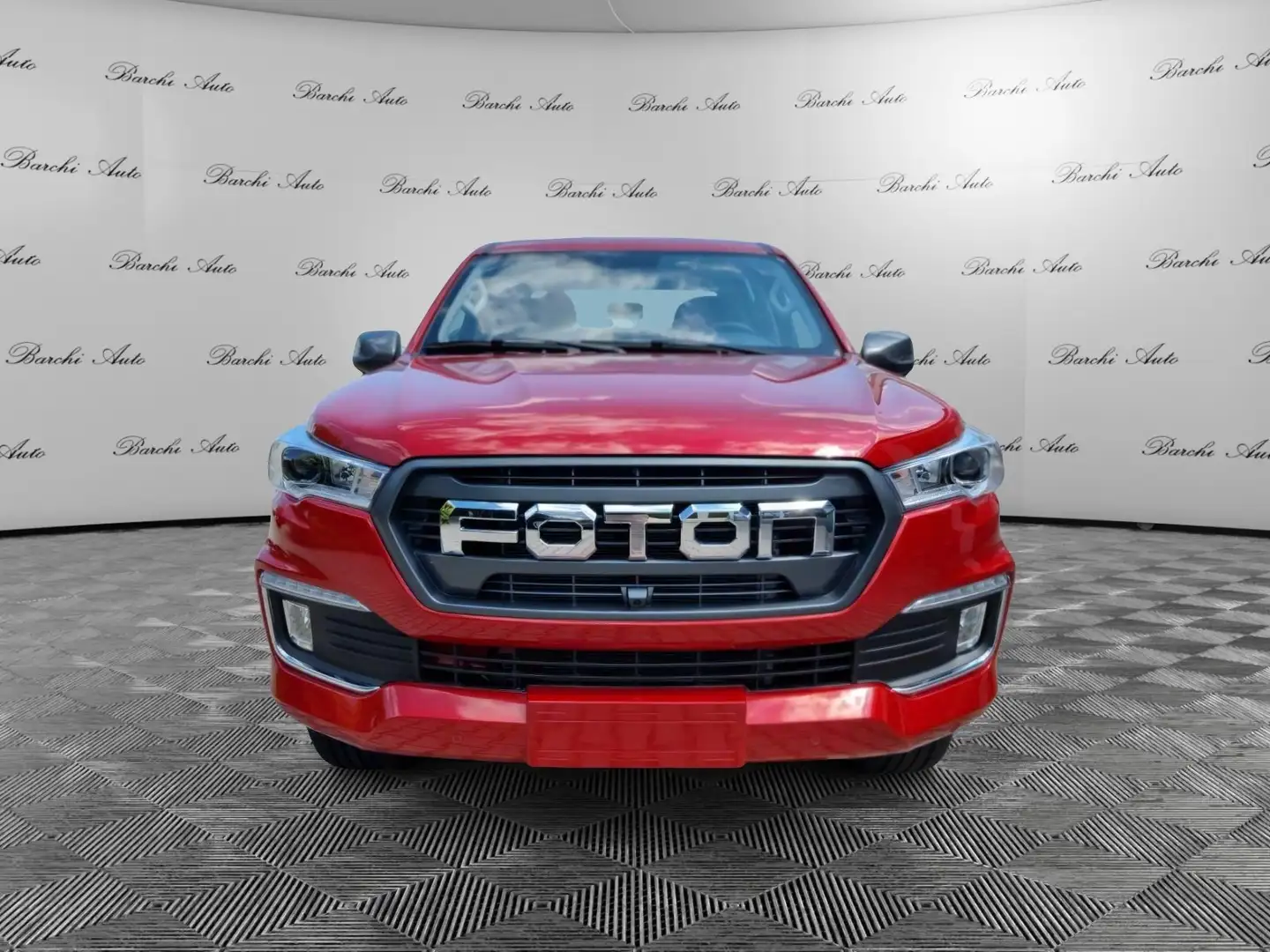 Foton Tunland G7 RollBar Rojo - 1